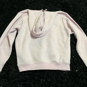 Pink Plain hoodie